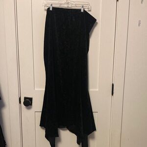 Killstar Black Asymmetrical Skirt
